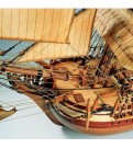1:48 Frigate HMS Bounty, Wooden Model Ship Kit thumbnail