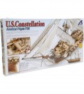 1/85 US FRIGATE  USS CONSTELLATION 1798, Wooden Model Ship Kit thumbnail