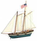 1/40 VIRGINIA AMERICAN SCHOONER 2022 with stand thumbnail