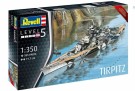 REVELL German Battleship WWII Tirpitz 1:350 REVELL thumbnail