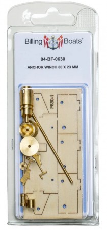 04-BF-0630 Billing Boats ANKERSPIL 80X23MM /1