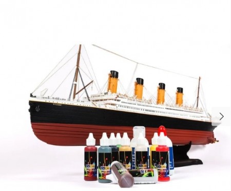 90504 - Titanic paints pack / Pack pinturas Titanic