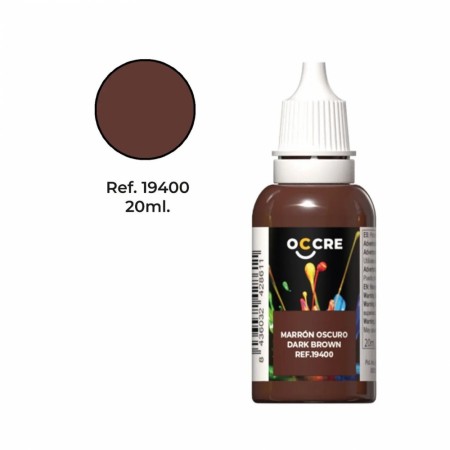 19400 - Dark brown Paint / Pintura marrón oscuro 20 ml
