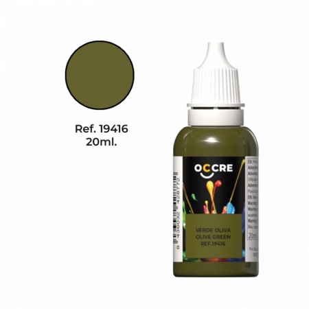 19416 - Dark olive Paint / Pintura verde oliva 20 ml