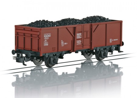 Märklin - Gondola w/coal load DB