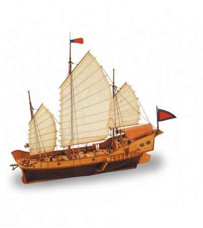 1/60 RED DRAGON CHINESE JUNK