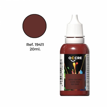 19411 - Dark red Paint / Pintura rojo oscuro 20 ml